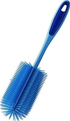 Produktbild von Kochblume Silikon Spülbürste blau