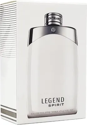 A white box with a perfume bottle inside.