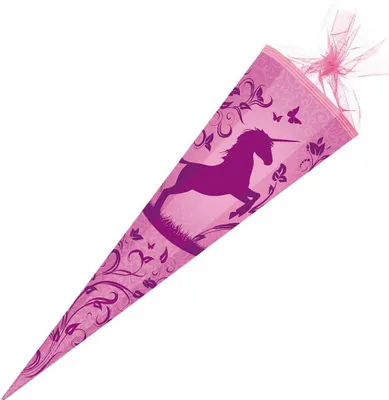 Produktbild von große Schultüte / Zuckertüte Einhorn 2017 pass. zum Unicorn Schulranzen