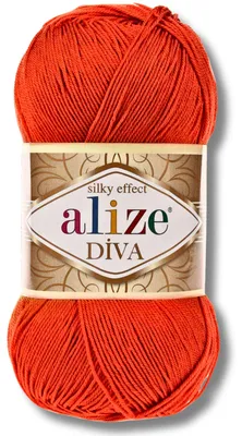 Zdjęcie produktu dla Alize 1x 100 g wełna Diva, jednolita, szydełkowanie, dzierganie (37)