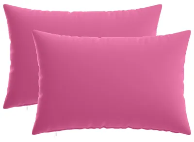 Image de vidaXL, 2 housses de coussin, HEERLEN, rose, 40 x 60 cm, polyester