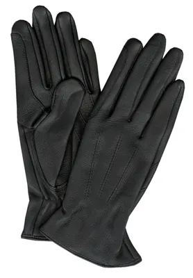 Produktbild von Reithandschuhe aus Hirschleder, schwarz in 45420