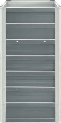 Produktbild von "im Sonderangebot"Hochbeet - CLORIS - Pflanzkasten - Verzinkter Stahl 240x40x77 cm Grau - DEMöbel1744395