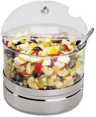 Obrázek produktu pro Sambonet Buffet Nerezová/skleněná chladicí mísa 4,0 l 41448-40