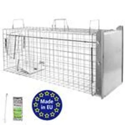 Produktbild von Pasca na zvieratá živá pasca na kuny pasca na mačky pasca na králiky pasca na zvieratá krabicová pasca drôtová pasca na mývala pasca na líšku lasica 105 x 34 x 42 cm Stajňa Petigi