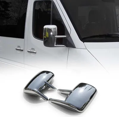 Immagine prodotto di Calotte degli specchietti Coprispecchietto per Mercedes Sprinter W903 1995-2006 Cromo ABS