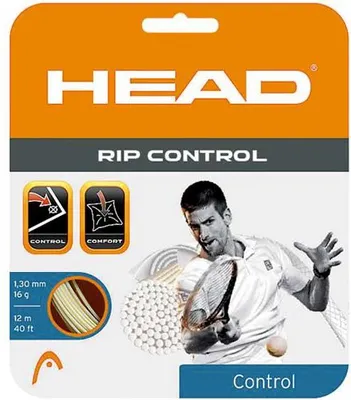 Zdjęcie produktu dla Pojedyncza struna tenisowa Head Racket Rip Control 12 M White 1.30 mm White 1.30 mm