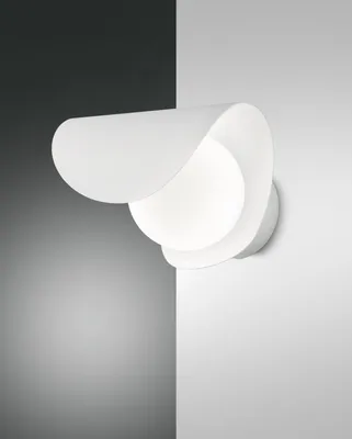 Produktbild von Fabas Luce LED Wandleuchte Adria 180x160mm 6W Warmweiß Weiß