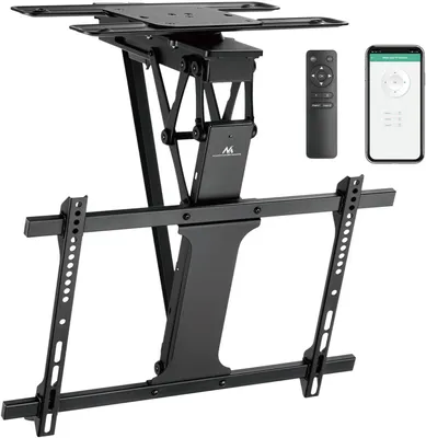 Productafbeelding van Plafondbeugel 32-75 - TV - Gemotoriseerde kantel - En draaifunctie - VESA tot 600x400 - Afstandsbediening & Tuya - App bediening