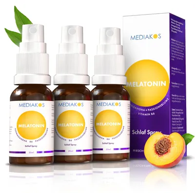 Produktbild von Mediakos® Melatonin Ashwagandha Schlaf Spray