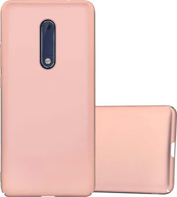 Produktbild von Cadorabo Hülle für Nokia 5 2017 Schutzhülle in Rosa Hard Case Handy Hülle Etui
