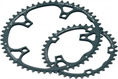 Produktbild von Stronglight Kettenblatt Type 135 C außen 52 Zähne, schwarz, ct²,