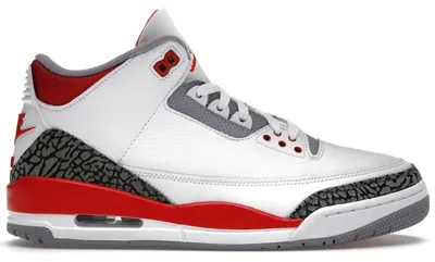 Produktbild von Jordan 3 Retro Fire Red (2022) - EU 49.5