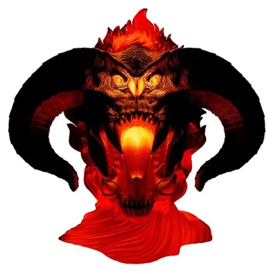 Productafbeelding van De Balrog-lamp uit de serie "In de Ban van de Ring"