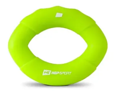 Produktbild von Hop-Sport Ovaler Handtrainer aus Silikon 13,6 kg HS-S013OG Handtrainer Ring Unterarm Trainingsgerät für bessere Fingerkraft, Handkraft Griffkraft Unterarmtrainer Anti Stress Ring