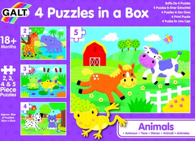 Zdjęcie produktu dla Galt Toys 1005239, 2 szt., Animals, 1,5 lat(a)
