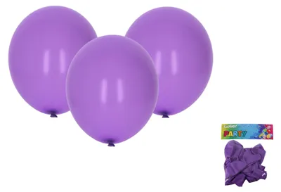 Image de Ballon Gonflable 30cm - Lot De 10pcs Violet