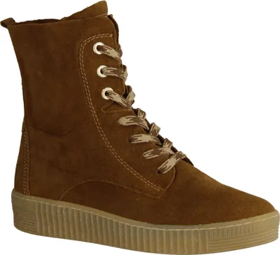 Produktbild von Gabor 73734-74 Damen Boots, Leder, Cognac, Warmfutter, NEU - Damenschuhe Modische Stiefelette / Boots, Braun, leder (dreamvelour)