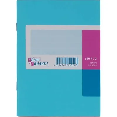 Produktbild von KÖNIG & EBHARDT Geschäftsbuch DIN A6 kariert 32 Blatt