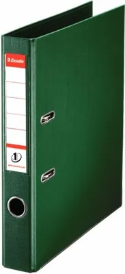 Zdjęcie produktu dla Pořadač pákový A4 Esselte No.1 Power, celoplastový, hřbet 5 cm, zelený