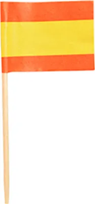 Produktbild von Papstar 16639, Rot, Holz, Gelb, Papier, Holz, Spain, 80 mm, 0,27 g, 92 mm