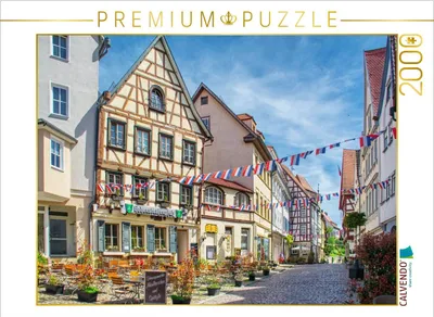 Produktbild von CALVENDO Puzzle Hohenstaufenpfalz | 2000 Teile Lege-Größe 90x67cm Foto-Puzzle für glückliche Stunden