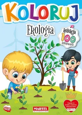 Image de Kolorowanka dla dzieci Ekologia Rozwijaj kreatywność