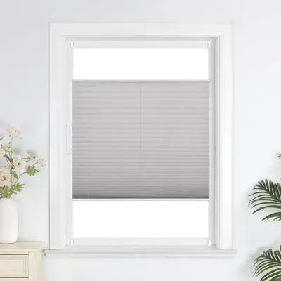 Immagine prodotto di Omgoods - Tenda plissettata Joywahl, 40 x 130 cm, senza necessità di foratura