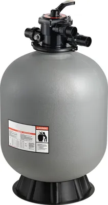 Obrázek produktu pro Pískový filtr SucceBuy 600 mm, filtrační systém 246 l/min, filtrační nádoba se 7cestným ventilem, režimy pro zpětné proplachování, proplachování, cirkulaci, odpadní vodu, zimní provoz a uzavření, vhodný pro nadzemní bazény