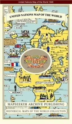Produktbild von United Nations Map Of The World – Lingua: Inglese