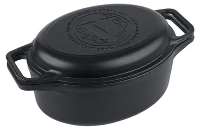 Image de Cocotte fonte - Plat à rôtir - 31 cm - 5,7 litres - Avec couvercle - Induction