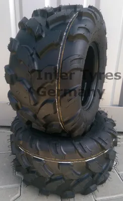 Produktbild von 2x 18x9.5-8 Reifen P311 HAKUBA 18x9.50-8 33J E4 TL 4PR Geländereifen für Quad