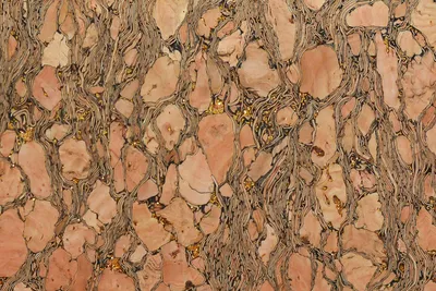 Korkstoff Lederalternative klassich natur gold Glimmer