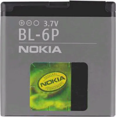 Produktbild von Nokia BL-6P Akku für 7900 Prism, 7900 Crystal Prism, 6500 classic
