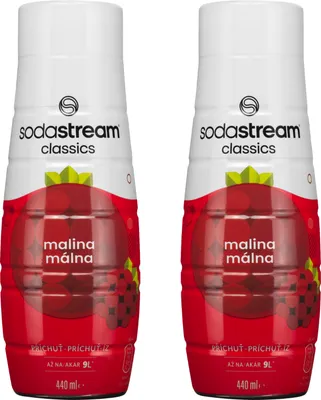 Produktbild von SodaStream Sirup Himbeere 2x440ml Getränkesirup Konzentrat 9L