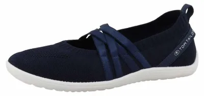 Produktbild von Tom Tailor 959019 0006 Damen Slipper Blau, Blau, Gr. 42