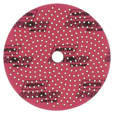 Image de Disques abrasifs Norton MultiAir Cyclonic, 150 mm, grain P220, boîte de 100 pièces.