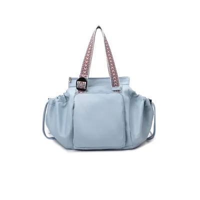 Produktbild von Reisetasche 3-in-1 Rucksack Schultertasche Blau mit 15 Fächern