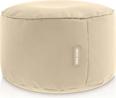 Produktbild von Green Bean® Sitzsack-Hocker "Stay" 45x25cm mit EPS-Perlen Füllung - Fußhocker Sitz-Pouf für Sitzsäcke - Fußablage Sitzkissen Sitzhocker Beige