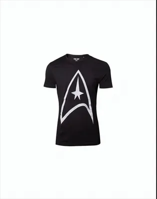 Produktbild von Star Trek T-Shirt -M- Logo, schwarz