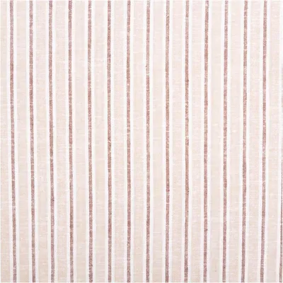 Produktbild von Viskose Leinen Stoff Meterware Streifen natur 137 cm