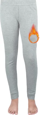 Produktbild von OCERA Thermo Unterhose für Kinder, Warme Thermounterwäsche aus Baumwolle für den Winter-grau-158/164