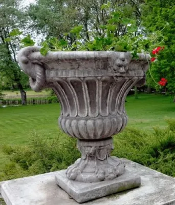 Obrázok produktu pre Casa Padrino Barokový kvetináč Ø 73 x V. 70 cm - Okrúhly nádherný kvetináč v barokovom štýle - kvetináč - kvetináč - špeciálne!