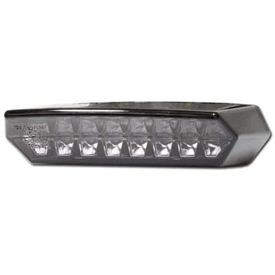 Produktbild von Motorrad Rücklicht Teramo getönt LED mit Kennzeichenbeleuchtung E-