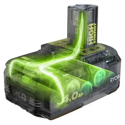 Image de Batterie RYOBI RB1840T 18V 4Ah lithium-Ion avec indicateur de charge