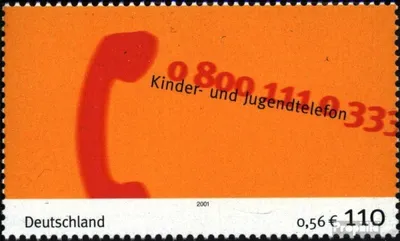 Produktbild von Briefmarken BRD (BR.Deutschland) 2001 Mi 2164 (kompl.Ausg.) postfrisch Kinder- und Jugendtelefon