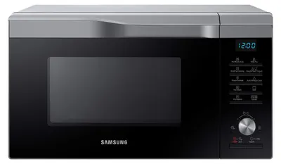 Produktbild von Samsung MC2BM6035CS, Über den Bereich, Kombi-Mikrowelle, 28 l, 900 W, Eingebautes Display, LED