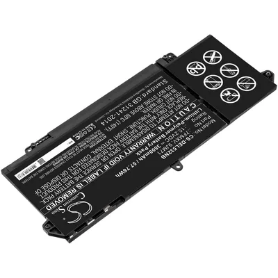 Image de TECHTEK Batterie pour ordinateur portable compatible avec [Dell] Latitude 13 5320 2XMTD, Latitude 13 5320(2-in-1), Latitude 14 7420 1V918, Latitude 1