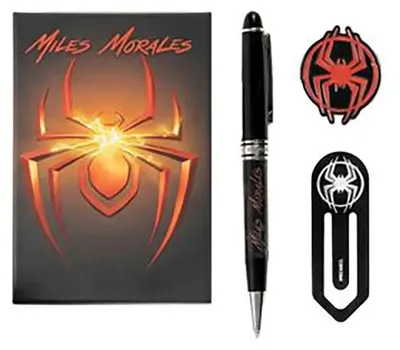 Productafbeelding van Disney Miles Morales Spider-Man stiftenet voor het schooljaar, als cadeau, voor notities, schetsen en dagboekschrijven