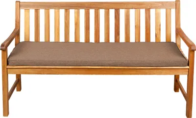 Obrázok produktu pre Sedací vankúš na lavičku, záhradné hojdačky, sedadlo, hladký. FK5 (100x30x5, svetlohnedá)
